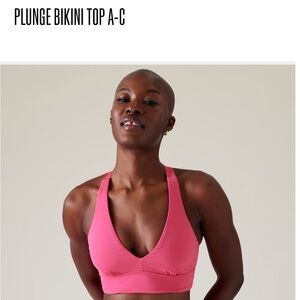 NWT Athleta bikini top - size M (d-Dd)